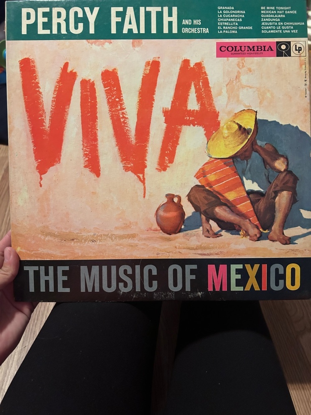 Columbia Viva The Music of Mexico — Orange, Teal, Black